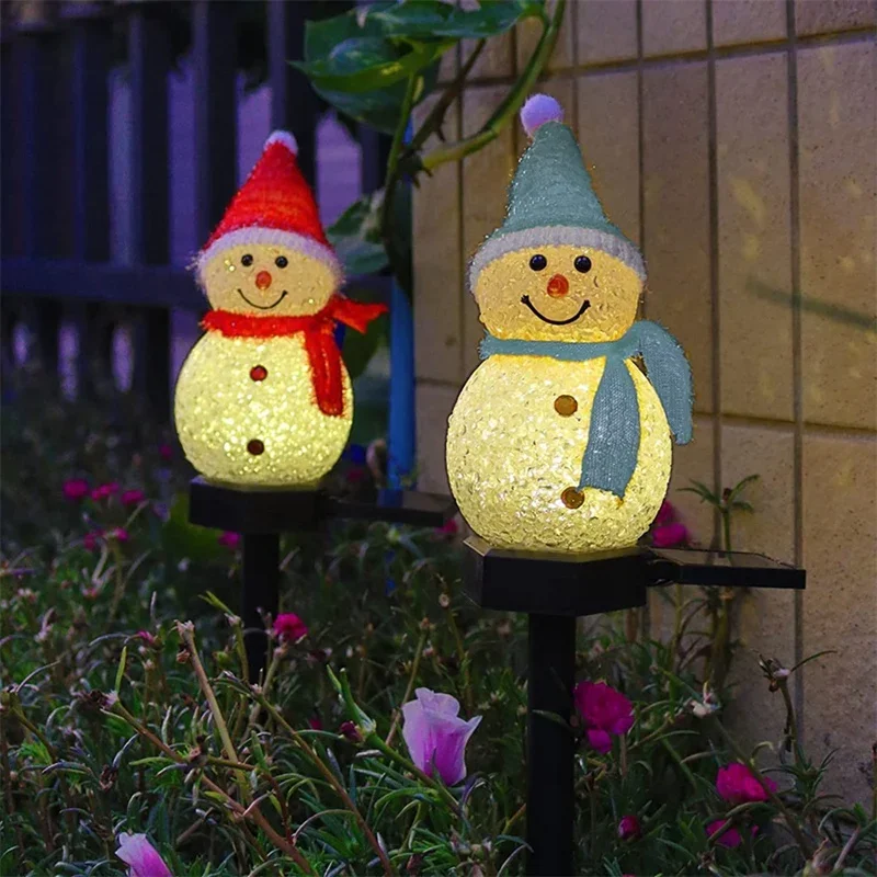 Outdoor Power For Xmas Lights - Luz Ambiental Solar LED con Forma