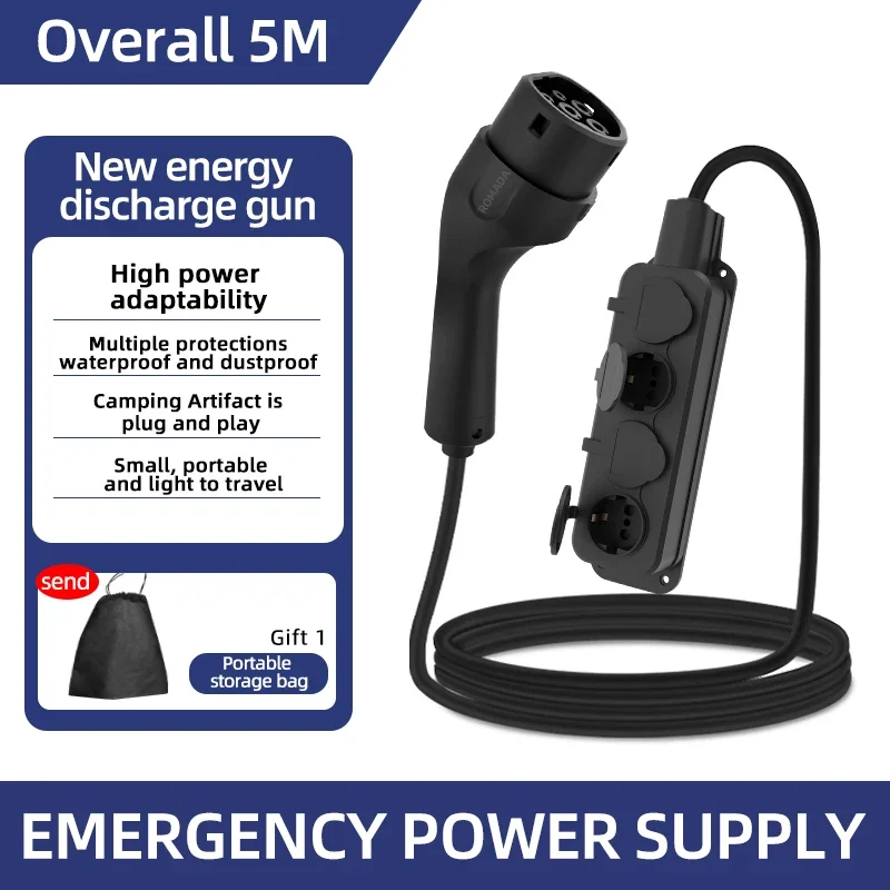 Outdoor Power Solutions - Cargador EV portátil para coche eléctrico,