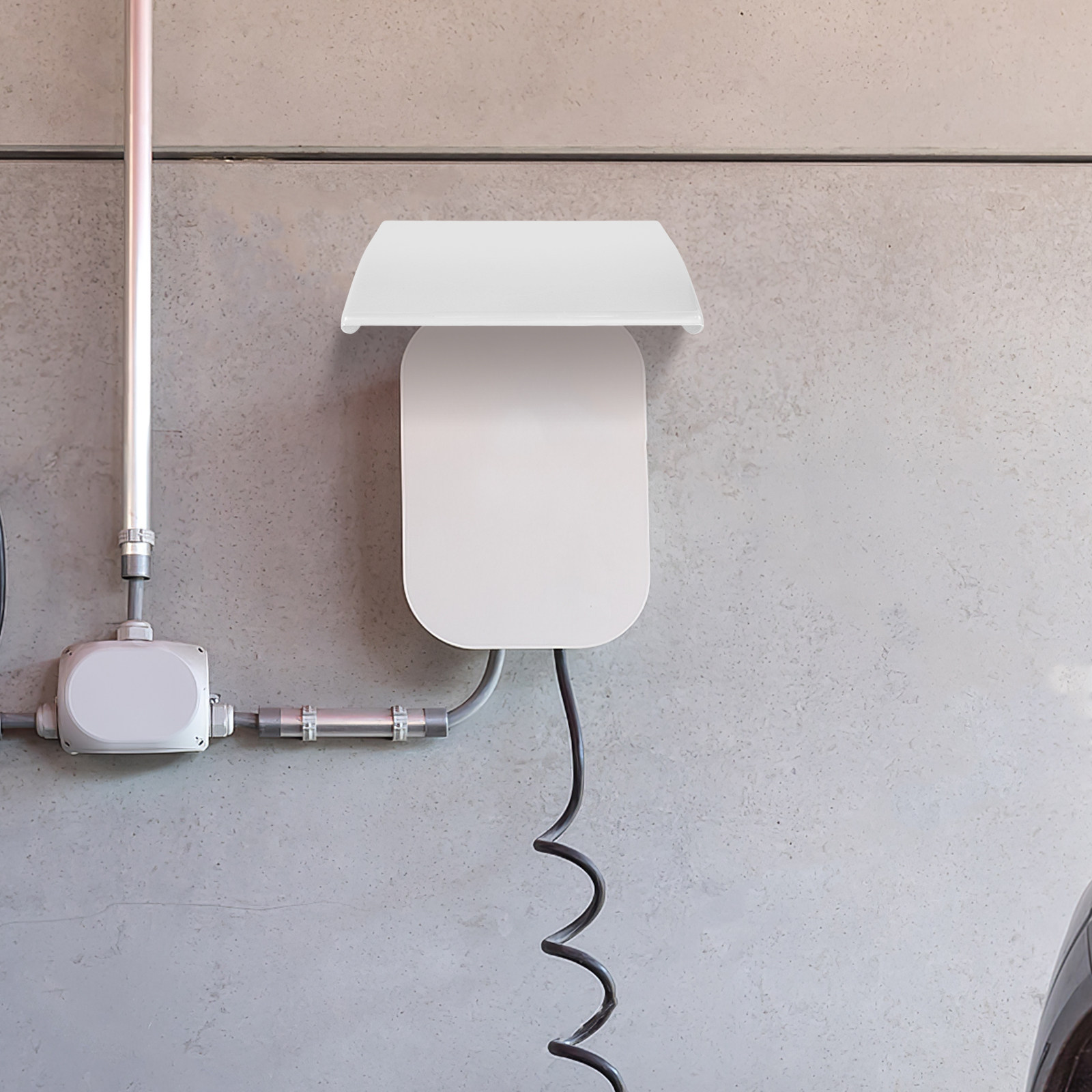 Outdoor Usb Power Supply - Cubierta Protectora Blanca para Estación de