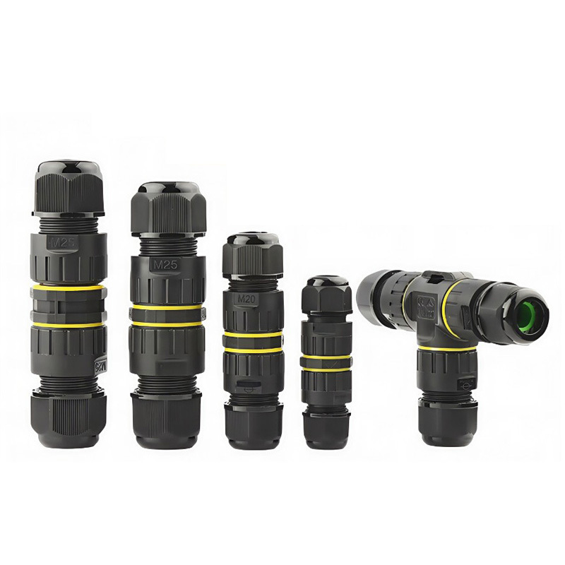 Outdoor Power Block - Conector de Cable eléctrico impermeable IP68,