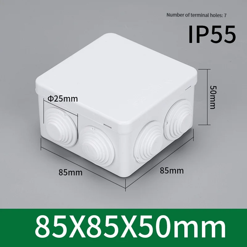 Outdoor Power Outlet Box - Caja de Distribución Eléctrica Impermeable de