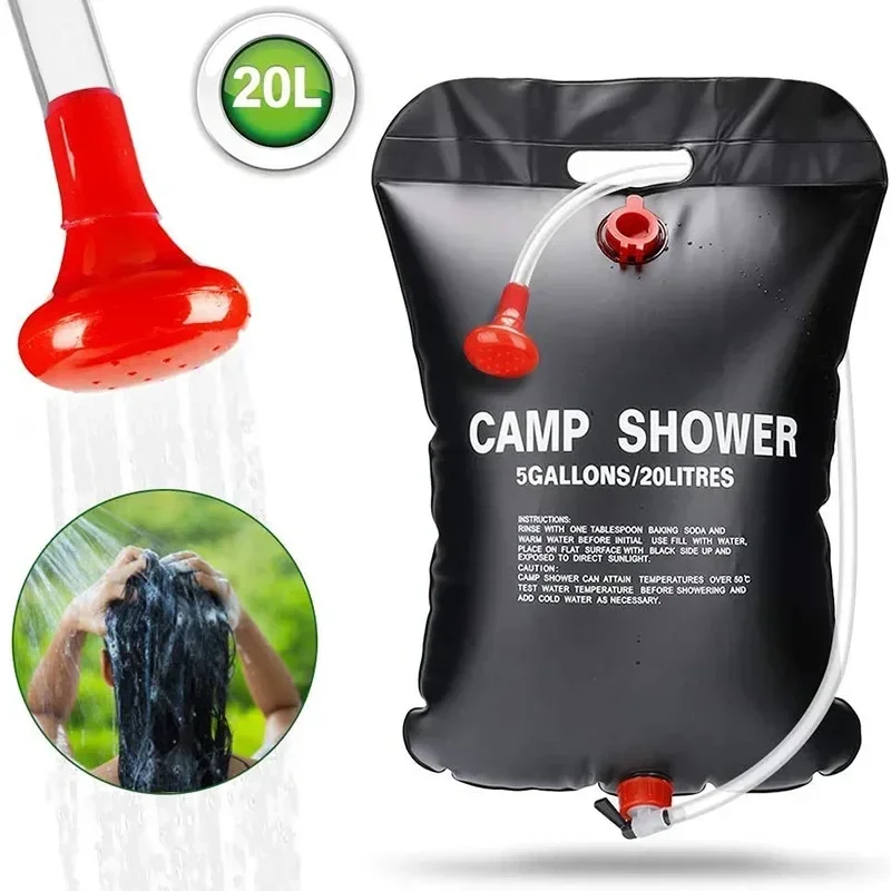 Outdoor Power Solutions - Bolsa de ducha al aire libre
