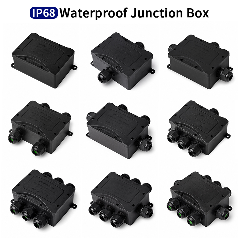 Outdoor Power Outlet Box - Caja de Conexiones Impermeable IP68 de