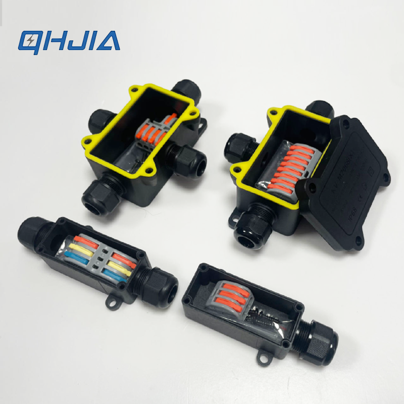 Outdoor Power Outlet Box - Caja de Conexiones Impermeable IP68 PA66,