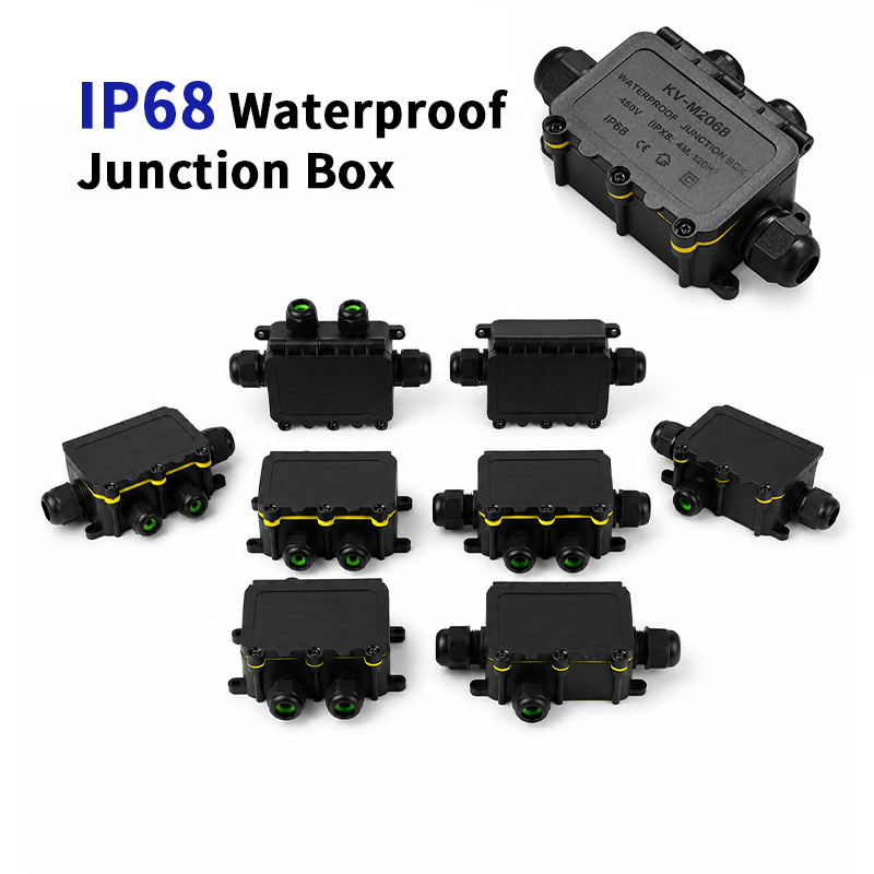 Outdoor Power Outlet Box - Caja de Conexiones Impermeable IP68 de