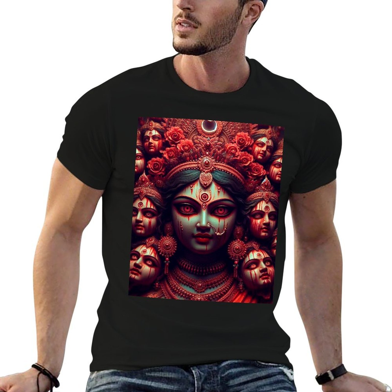 Outdoor Power Block - Camiseta Bhairavi: Diosa Roja del Poder