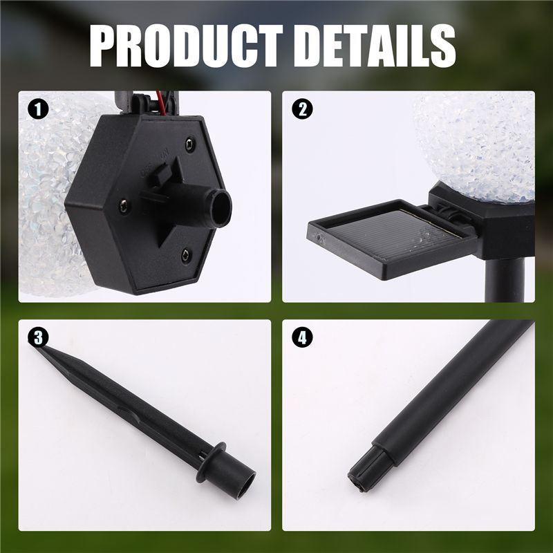Luces Solares AT29-Snowman, De - Outdoor Power For Xmas Lights reseña y precio