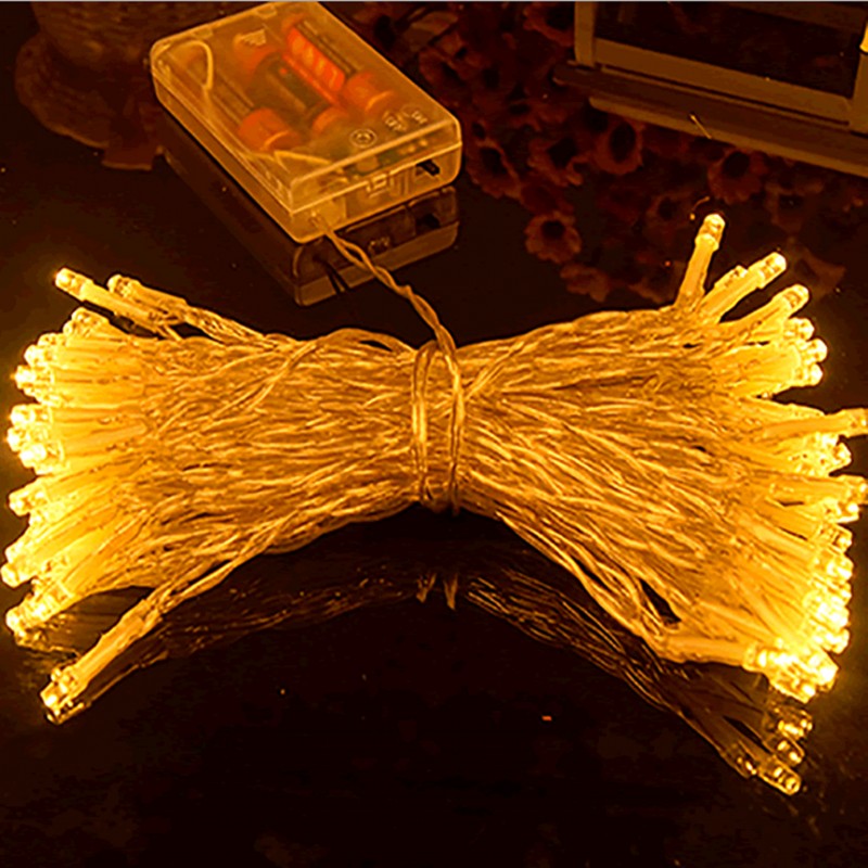 Guirnalda de luces Led de 10M, - Outdoor Power For Xmas Lights reseña y precio