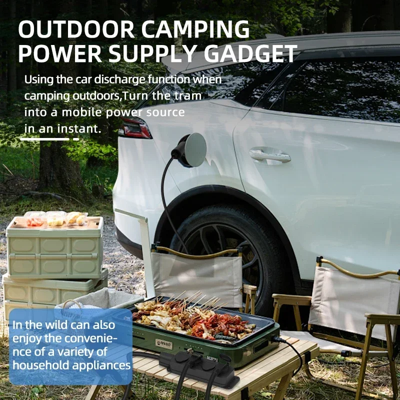 Cargador EV portátil para coch - Outdoor Power Solutions reseña y precio