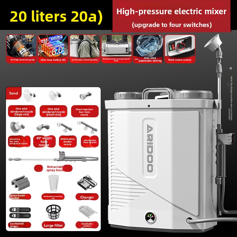 Pulverizador Eléctrico de Alta - Electric Sprayer Backpack reseña y precio