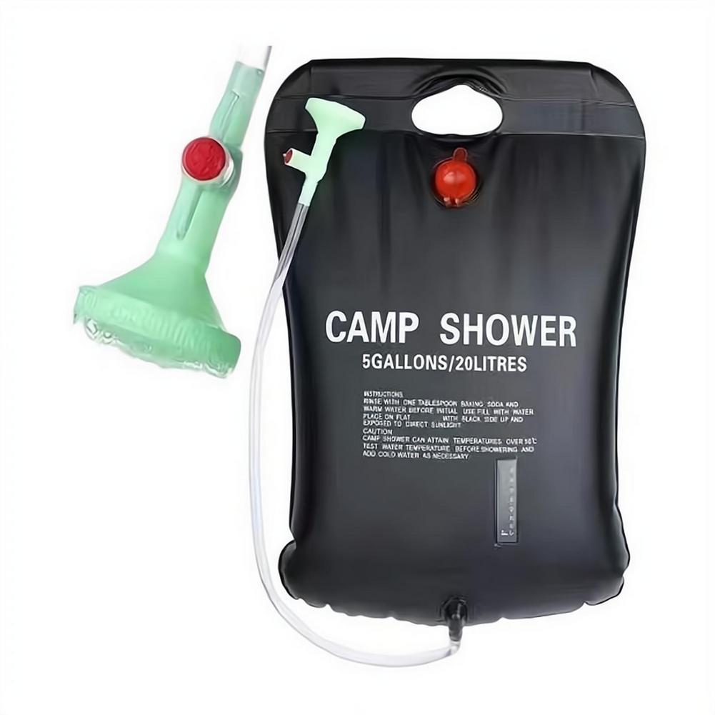 Bolsa de Ducha Exterior de Gra - Outdoor Power Solutions reseña y precio
