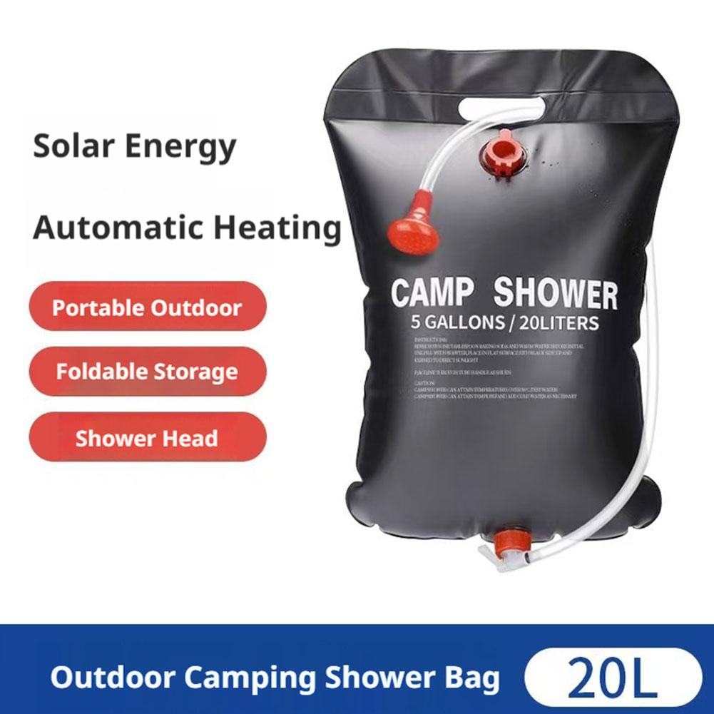 Bolsa de Ducha Exterior de Gra - Outdoor Power Solutions reseña y precio