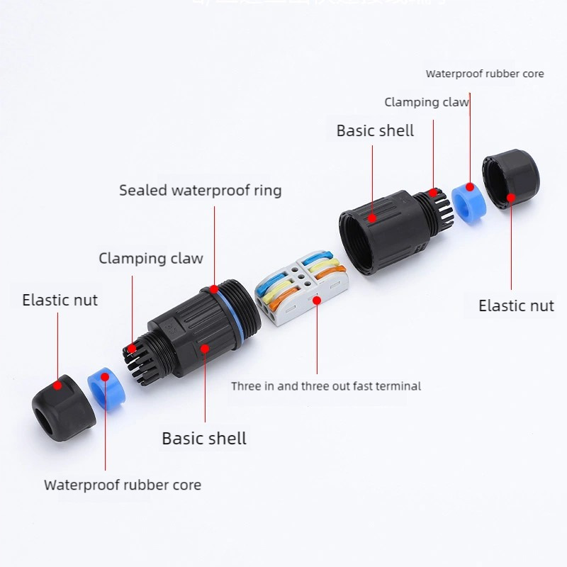 Conector de cable impermeable  - Outdoor Power Block reseña y precio
