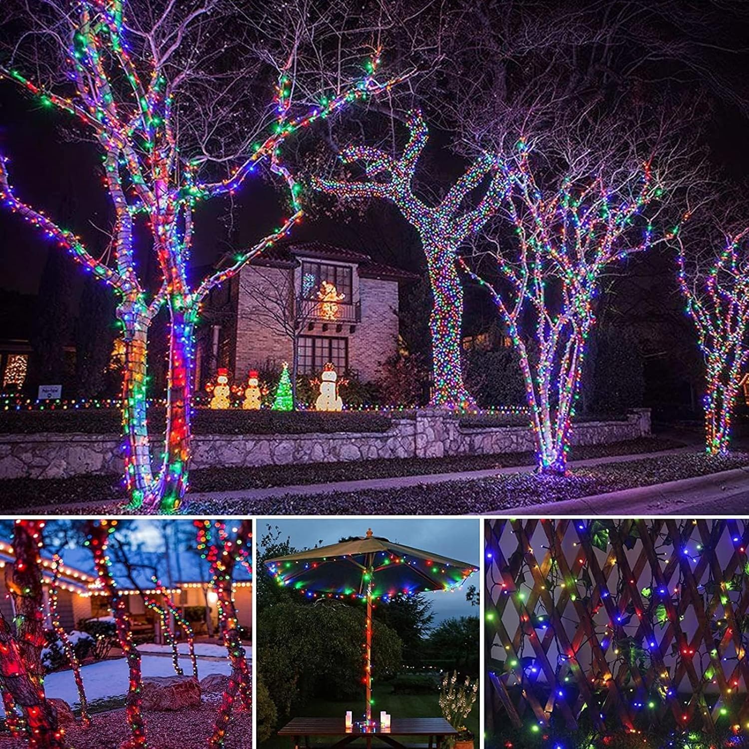 Guirnaldas de luces alimentada - Outdoor Power For Xmas Lights reseña y precio