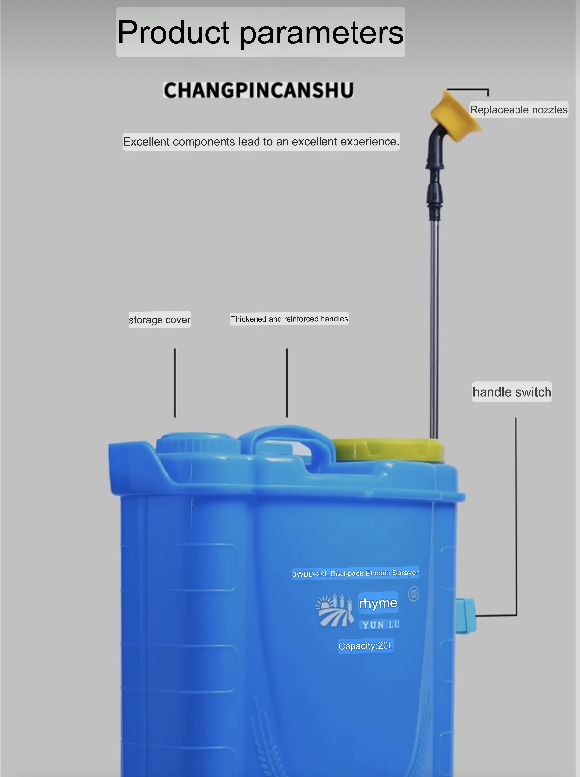 Pulverizador Eléctrico de 16L, - Electric Sprayer Backpack reseña y precio