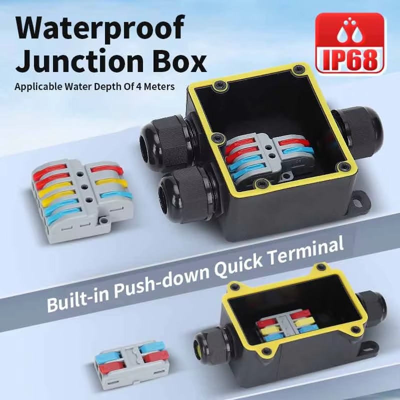 Caja de Conexiones Impermeable - Outdoor Power Outlet Box reseña y precio