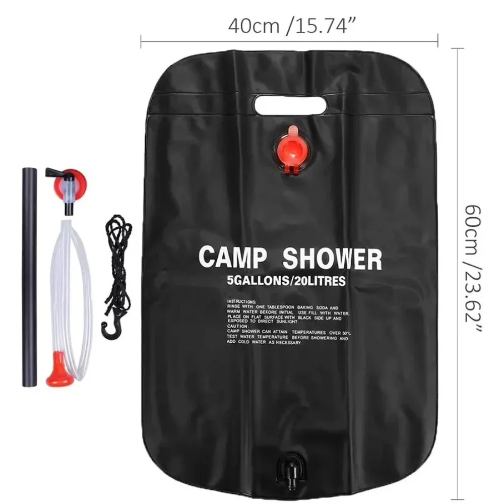 Bolsa de ducha al aire libre d - Outdoor Power Solutions reseña y precio