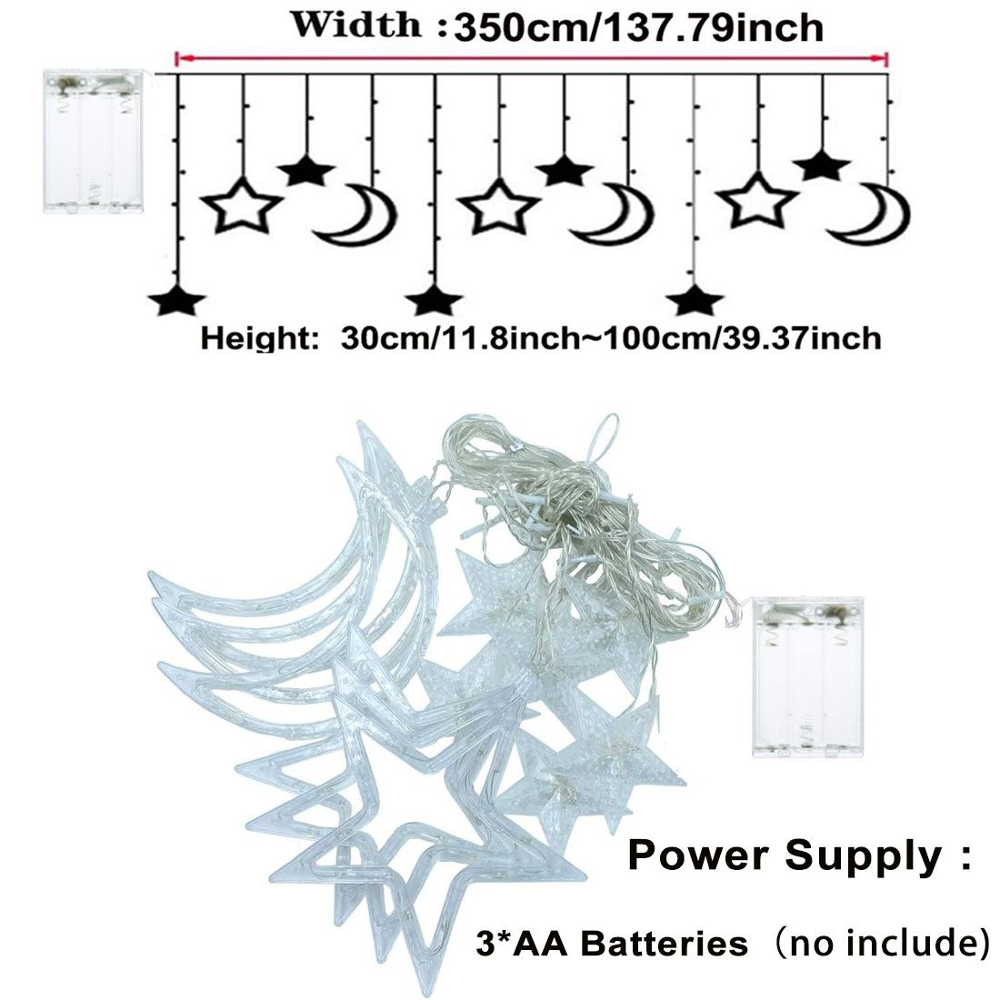 Guirnalda de luces LED con for - Outdoor Power For Xmas Lights reseña y precio