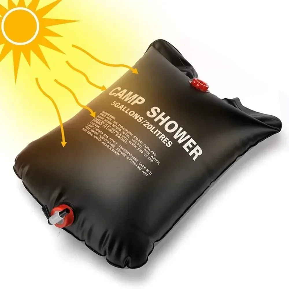 Bolsa de Ducha Exterior de Gra - Outdoor Power Solutions reseña y precio