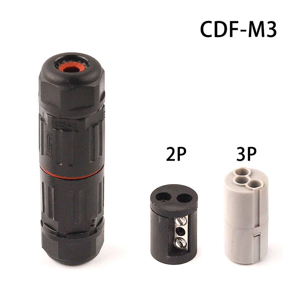 10 Uds IP68 2/3 Pin conector r - Outdoor Power Block reseña y precio