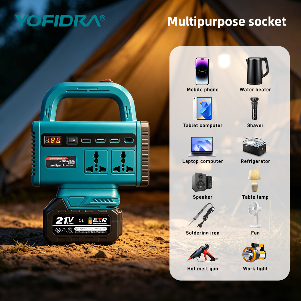 Inversor de corriente portátil - Outdoor Usb Power Supply reseña y precio