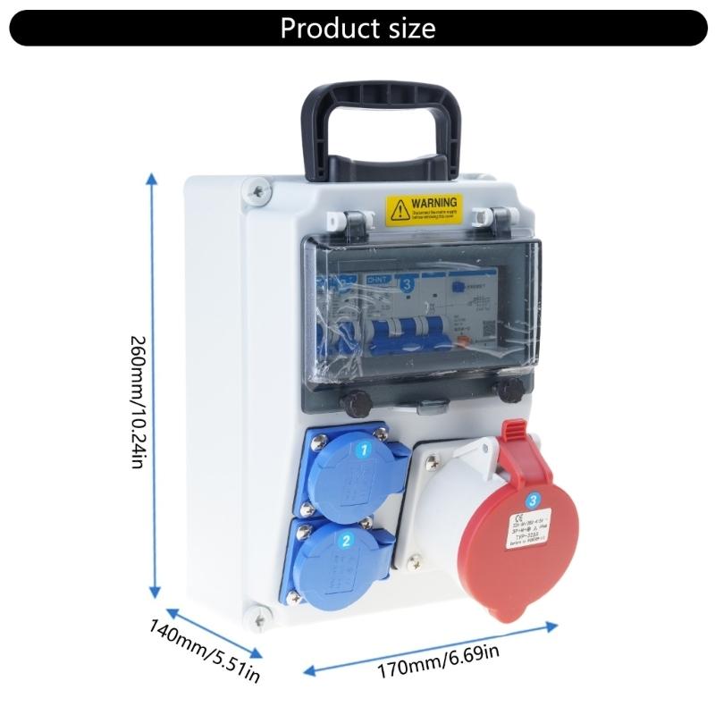 Caja enchufe interruptores por - Outdoor Power Distributors reseña y precio