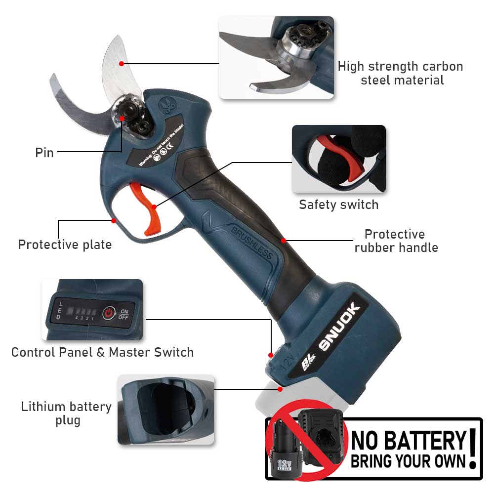 Tijeras de Podar Eléctricas In - Outdoor Power Solutions reseña y precio