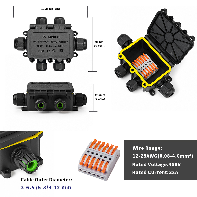 Caja de Conexiones Impermeable - Outdoor Power Outlet Box reseña y precio