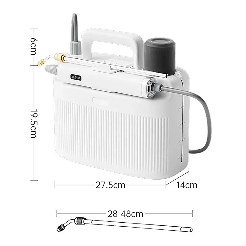 Pulverizador eléctrico de jard - Electric Sprayer Backpack reseña y precio