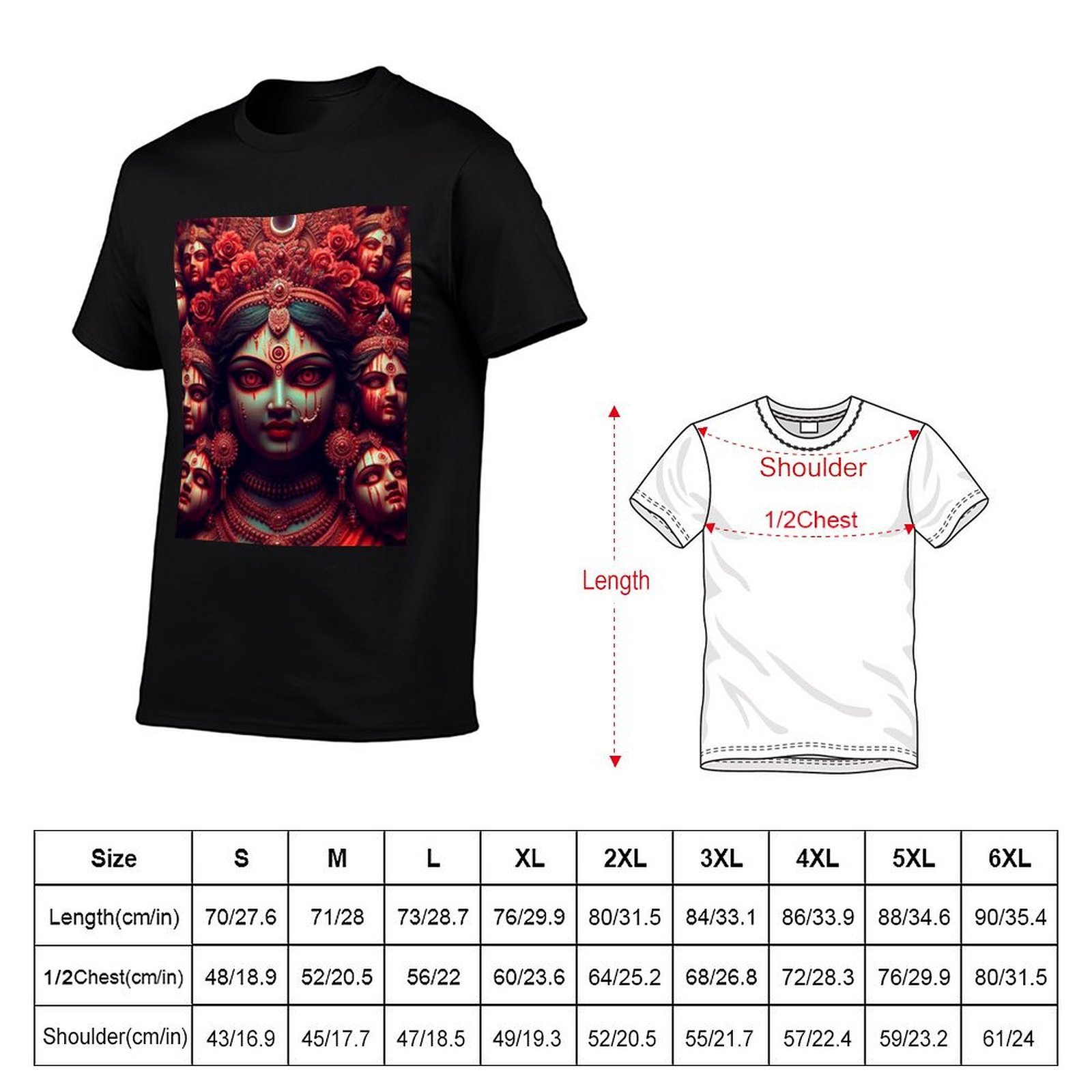 Camiseta Bhairavi: Diosa Roja  - Outdoor Power Block reseña y precio